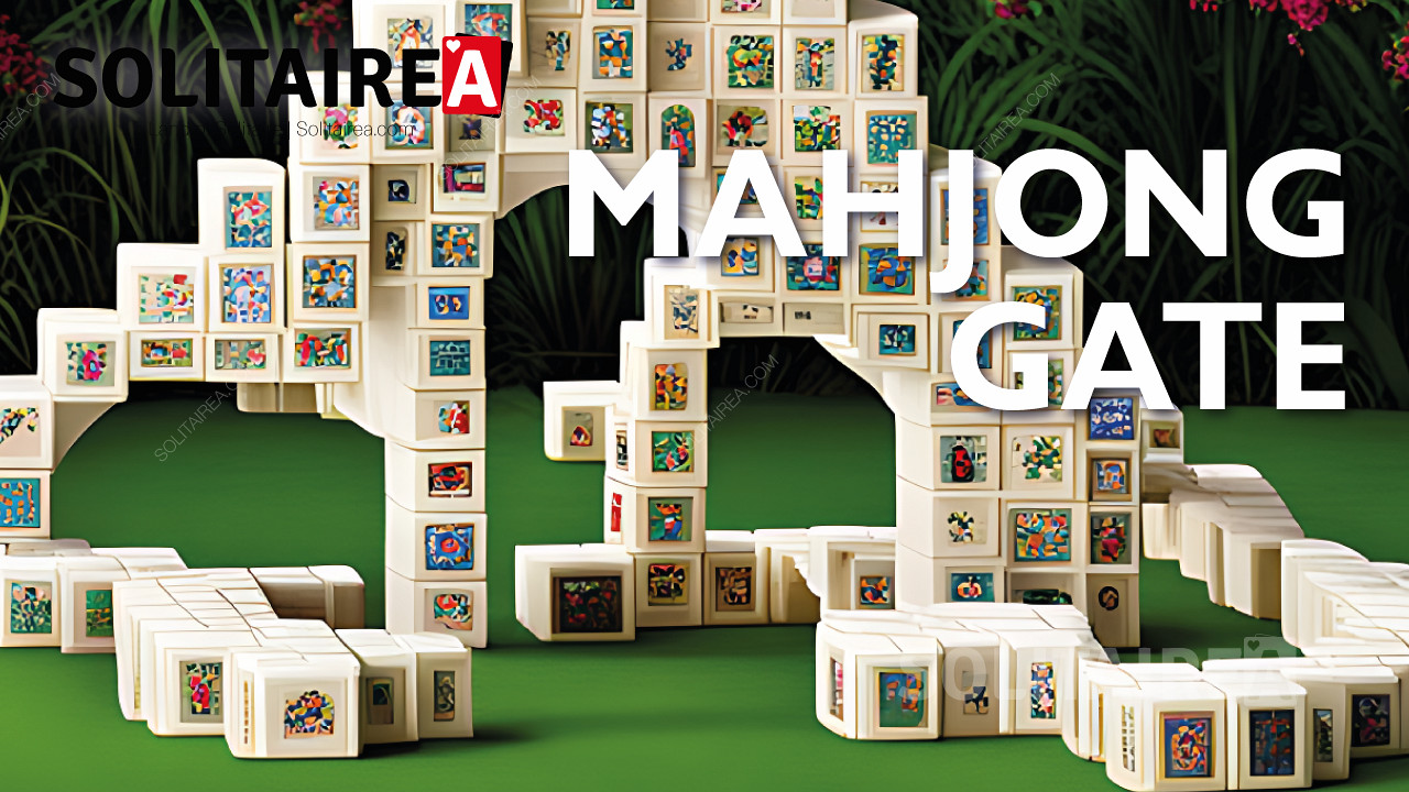 Mahjong Gate: Mahjong-pasianssi: Ainutlaatuinen versio klassisesta Mahjong-pasianssista.