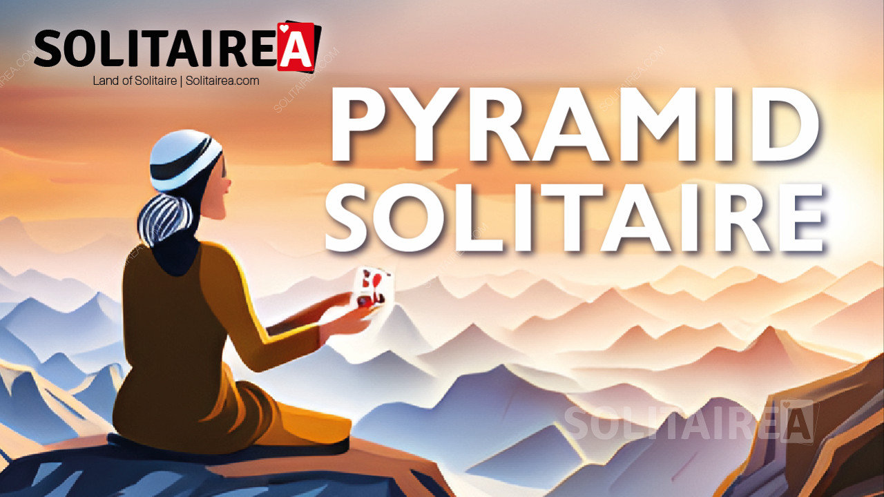 Pelaa Pyramid Solitairea verkossa ja haasta itsesi ja mielesi.
