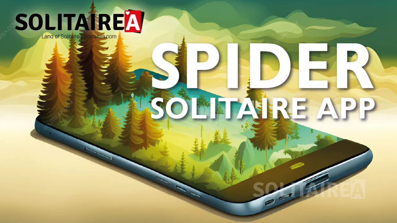 Pelaa ja voita Spider Solitairea Spider Solitaire -sovelluksella.