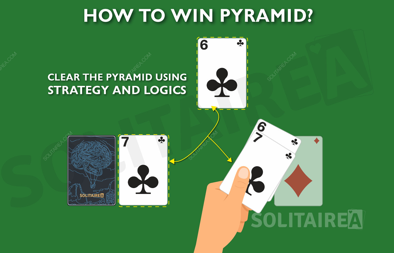 Opettele Pyramidi-pasianssin säännöt ennen kuin kehität voittostrategioita.